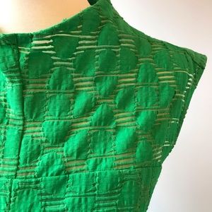 Vintage green Milly of New York size 6 dress